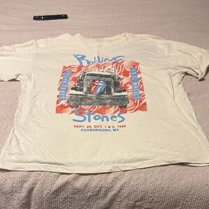 The Rolling Stones Cream Cotton Tee